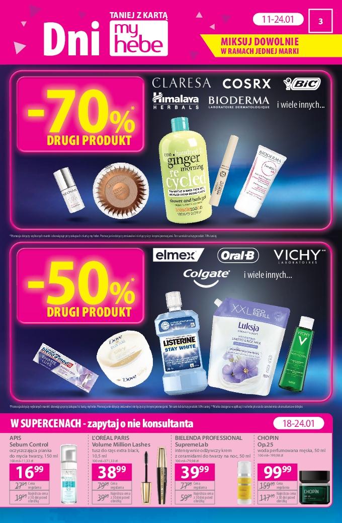 Gazetka promocyjna Hebe str. 3