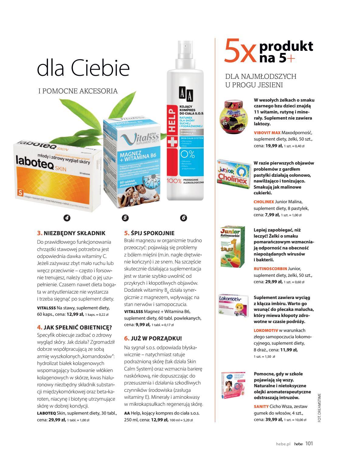 Gazetka promocyjna Hebe str. 101