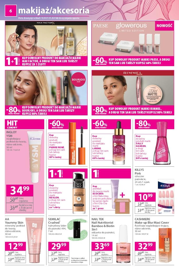 Gazetka promocyjna Hebe str. 6