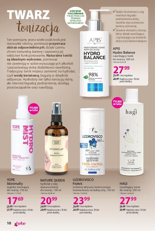Gazetka promocyjna Hebe str. 10