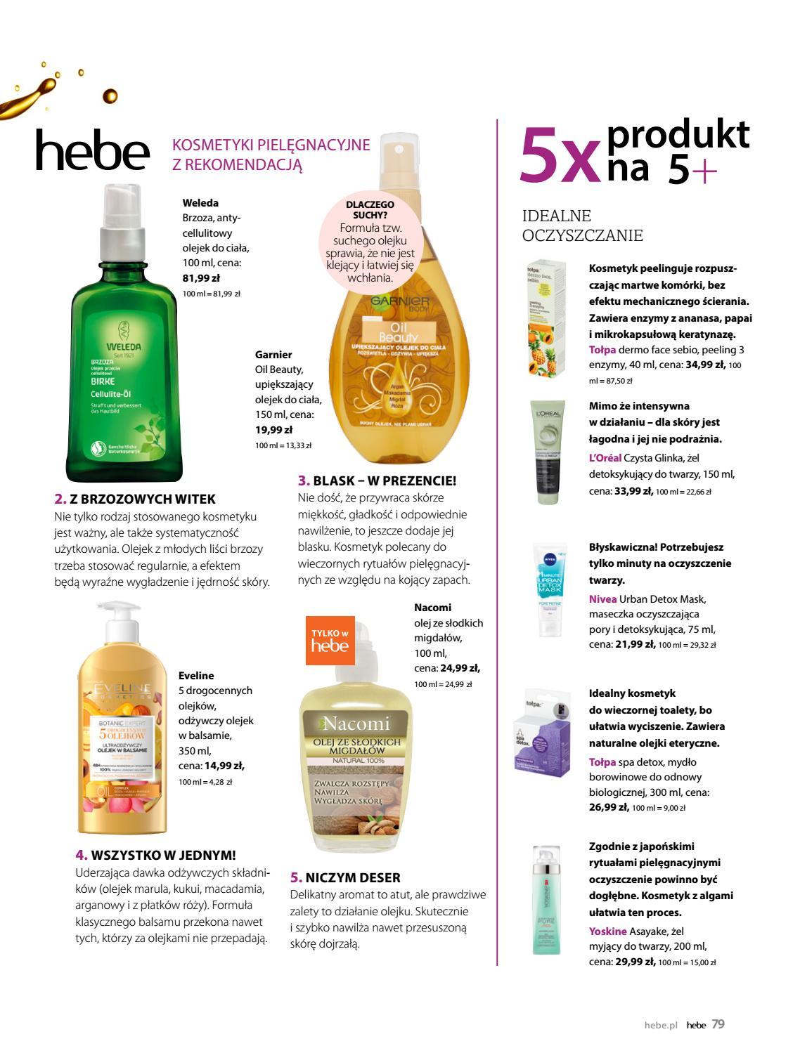 Gazetka promocyjna Hebe str. 79