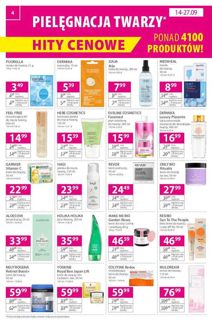 Gazetka promocyjna Hebe str. 4