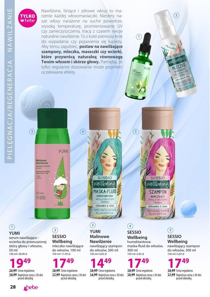 Gazetka promocyjna Hebe str. 28