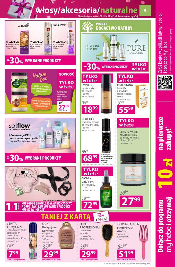 Gazetka promocyjna Hebe str. 9