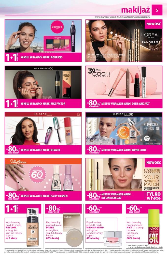 Gazetka promocyjna Hebe str. 5