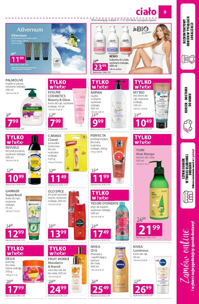 Gazetka promocyjna Hebe str. 9