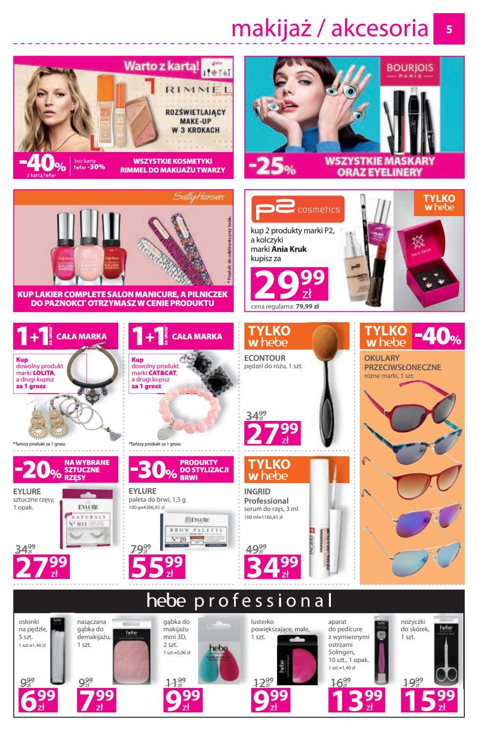 Gazetka promocyjna Hebe str. 5