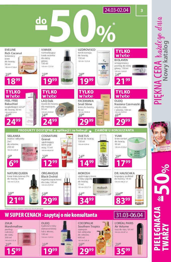 Gazetka promocyjna Hebe str. 3