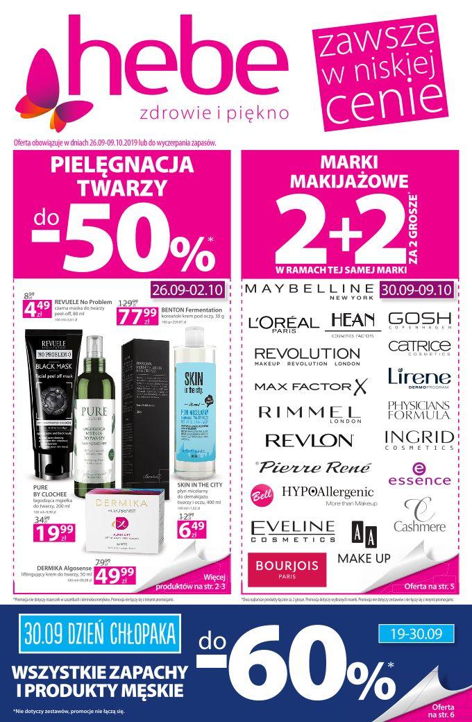 Gazetka promocyjna Hebe str. 1