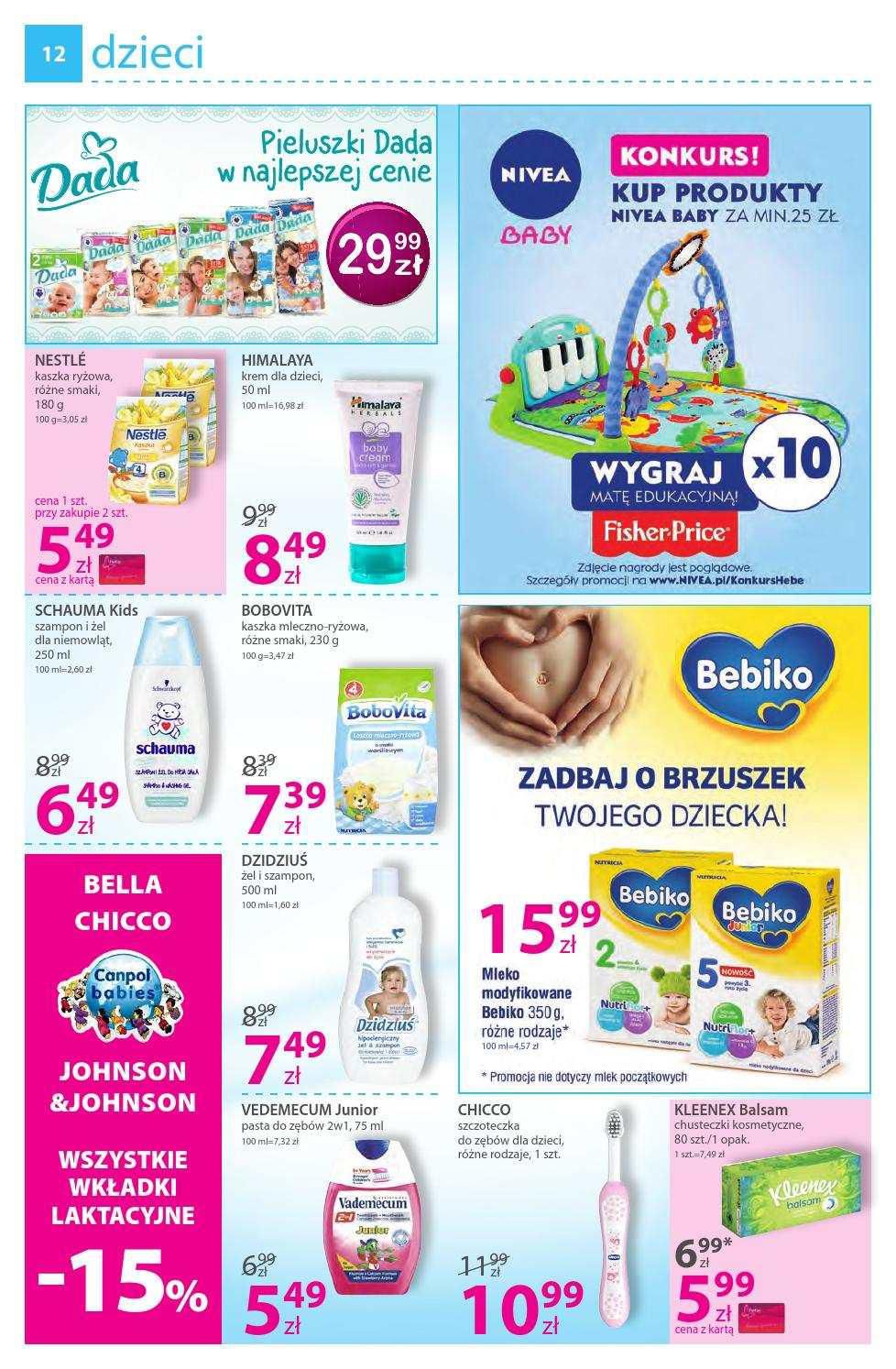 Gazetka promocyjna Hebe str. 12