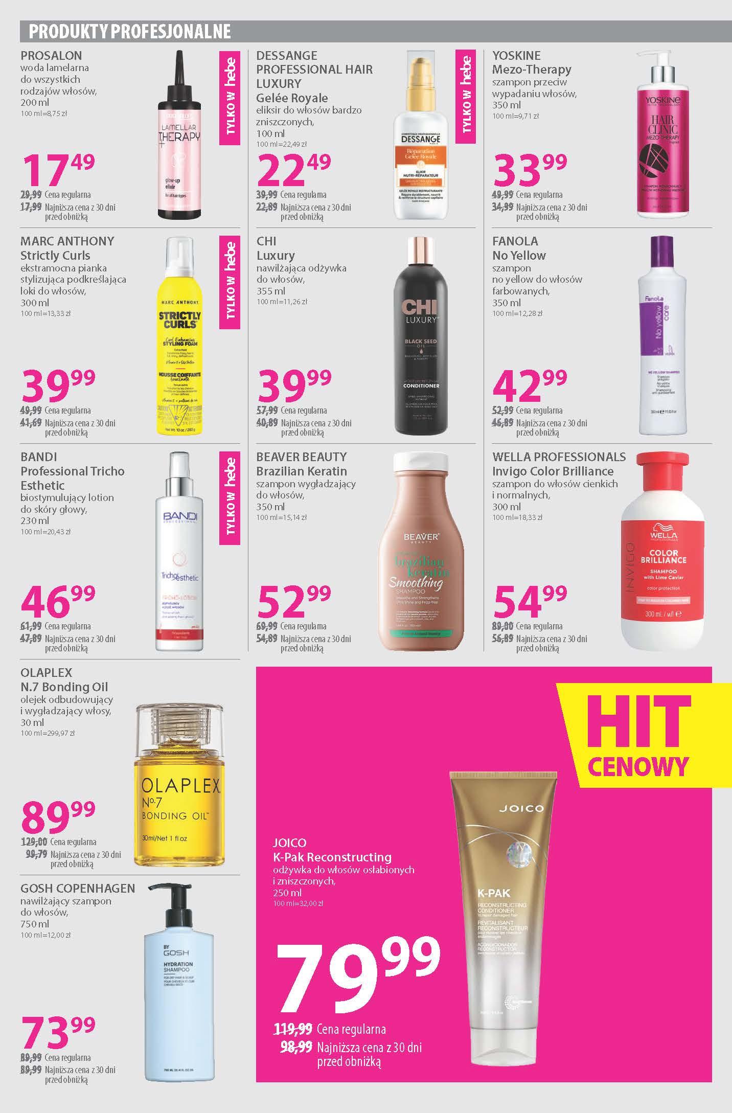 Gazetka promocyjna Hebe str. 7