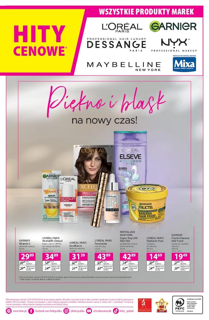 Gazetka promocyjna Hebe str. 18