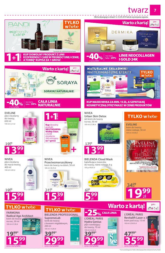 Gazetka promocyjna Hebe str. 7