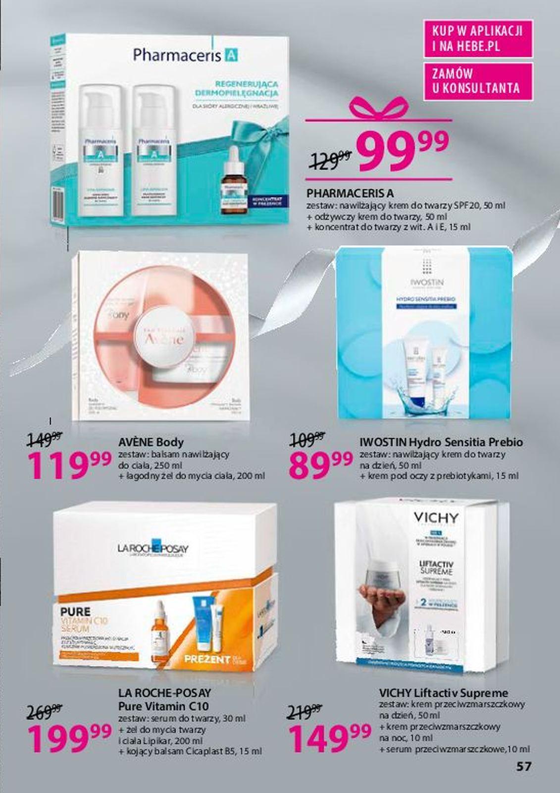 Gazetka promocyjna Hebe str. 57