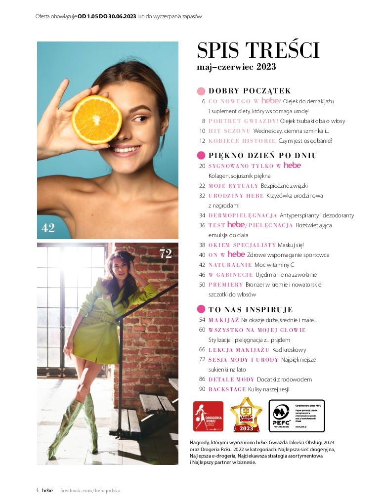 Gazetka promocyjna Hebe str. 4