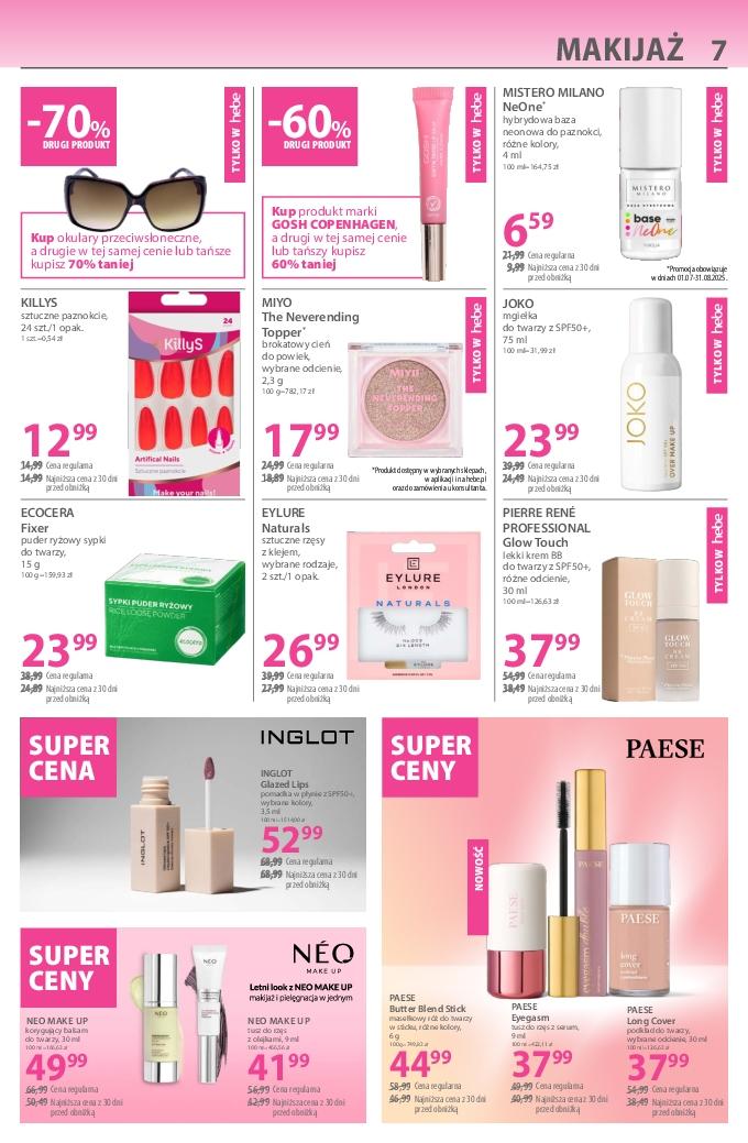 Gazetka promocyjna Hebe str. 7