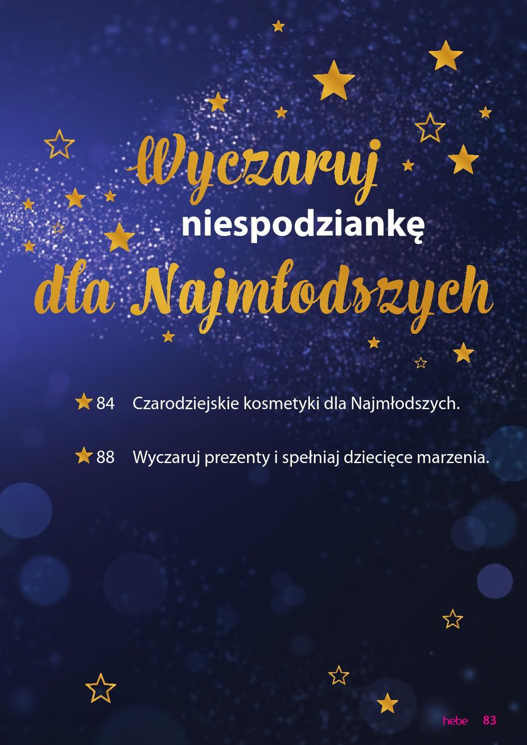Gazetka promocyjna Hebe str. 83