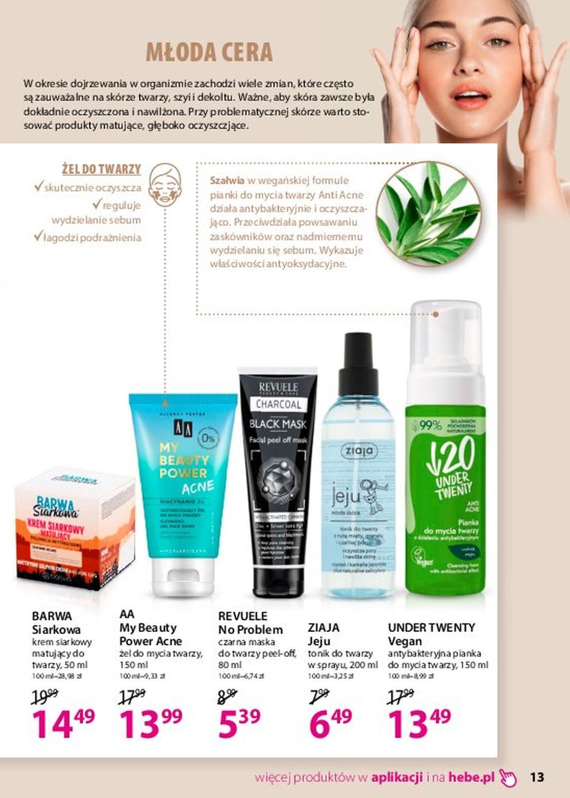 Gazetka promocyjna Hebe str. 13