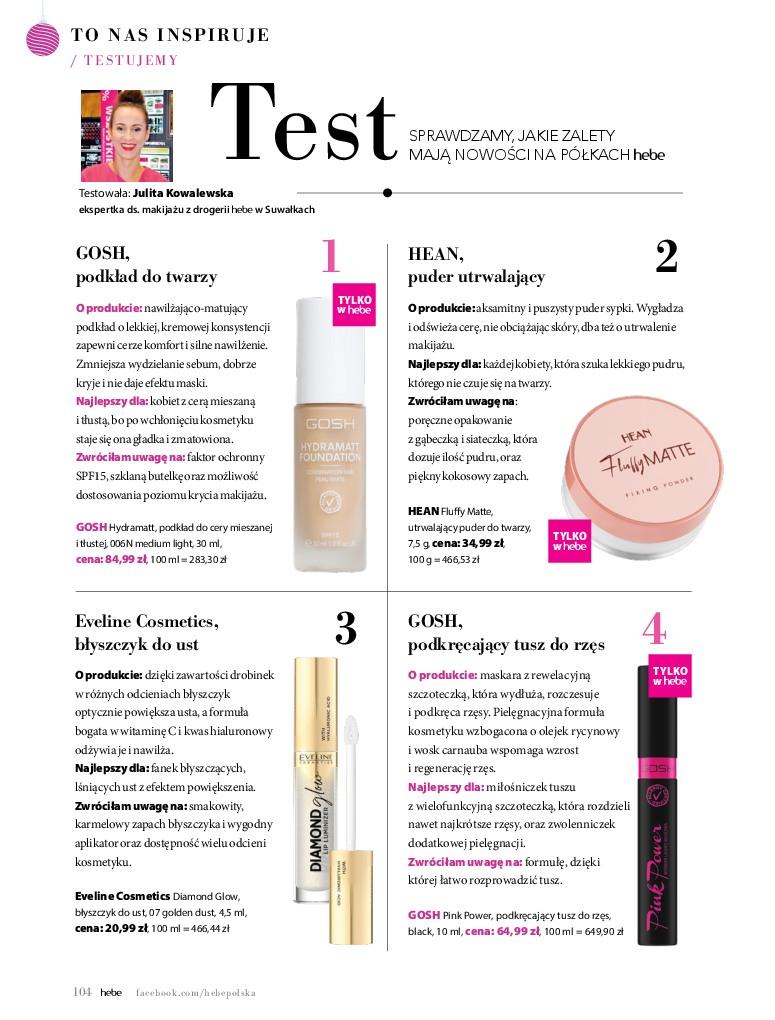 Gazetka promocyjna Hebe str. 104