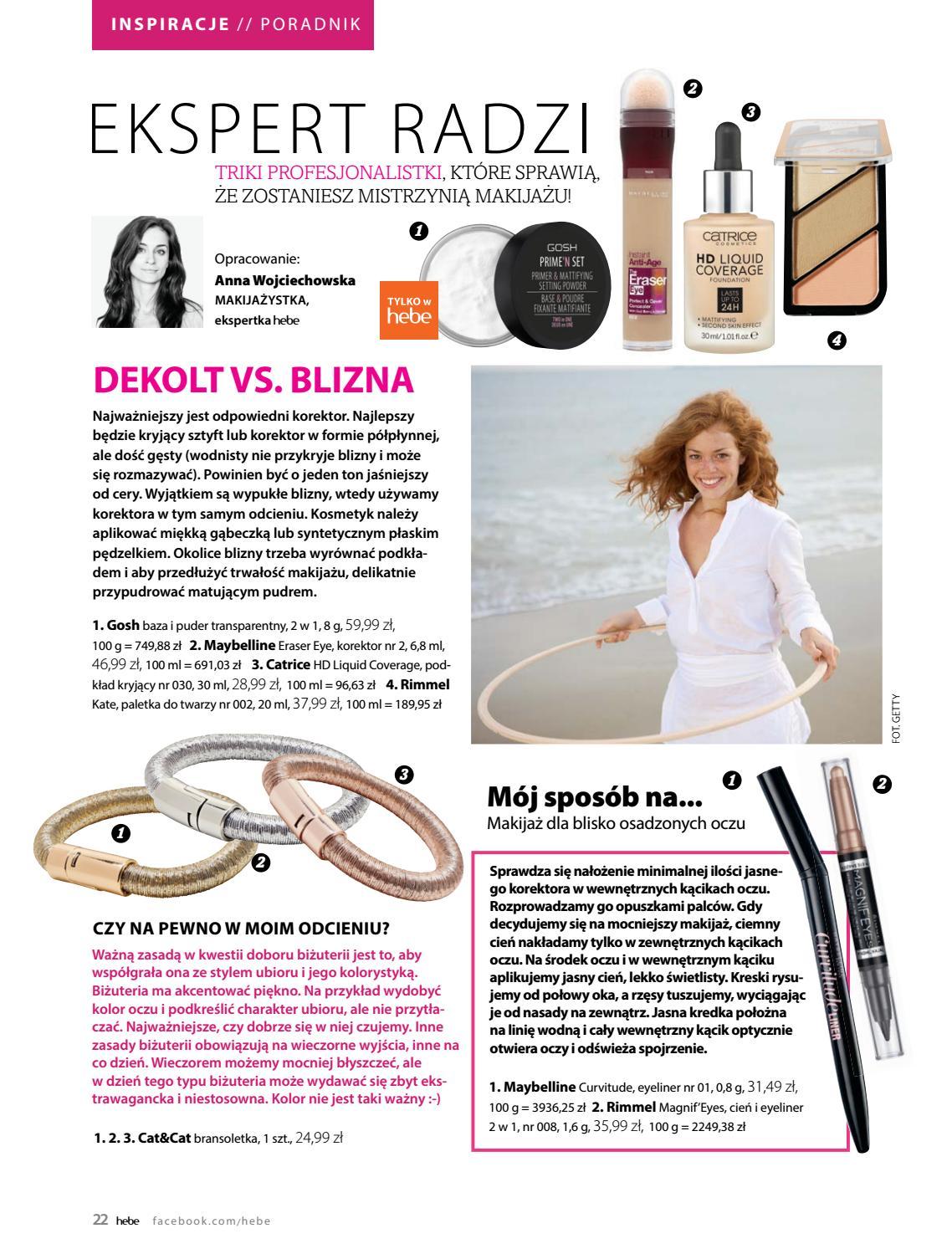Gazetka promocyjna Hebe str. 22
