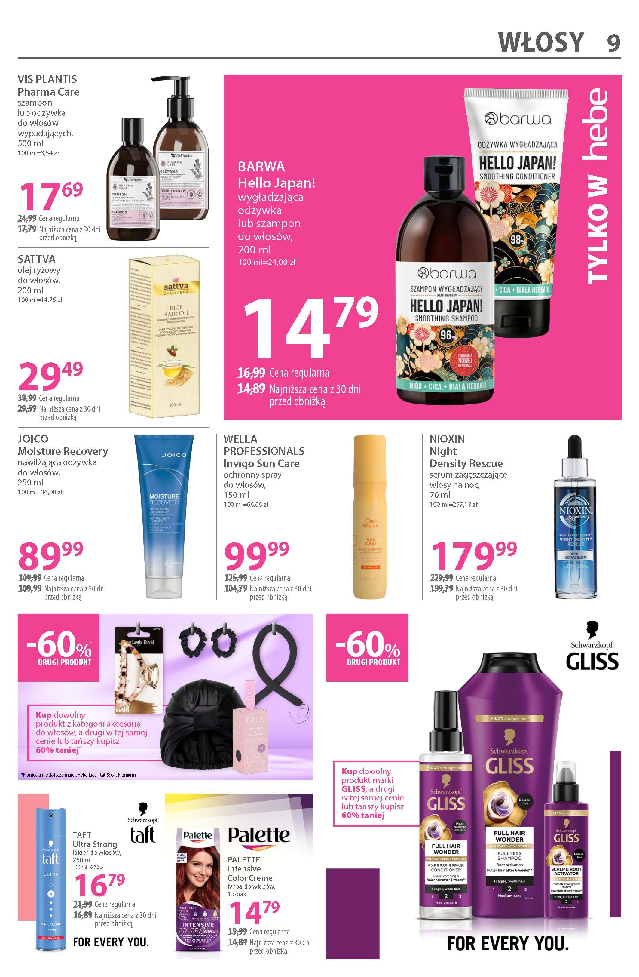 Gazetka promocyjna Hebe str. 9