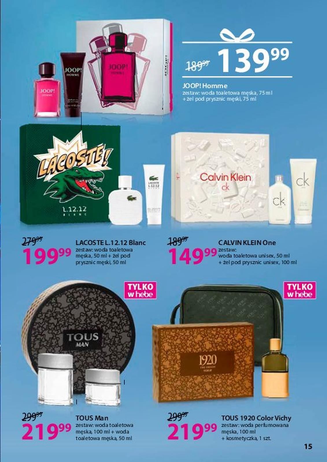 Gazetka promocyjna Hebe str. 15