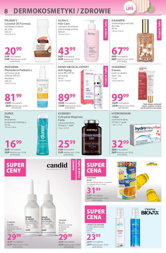 Gazetka promocyjna Hebe str. 8