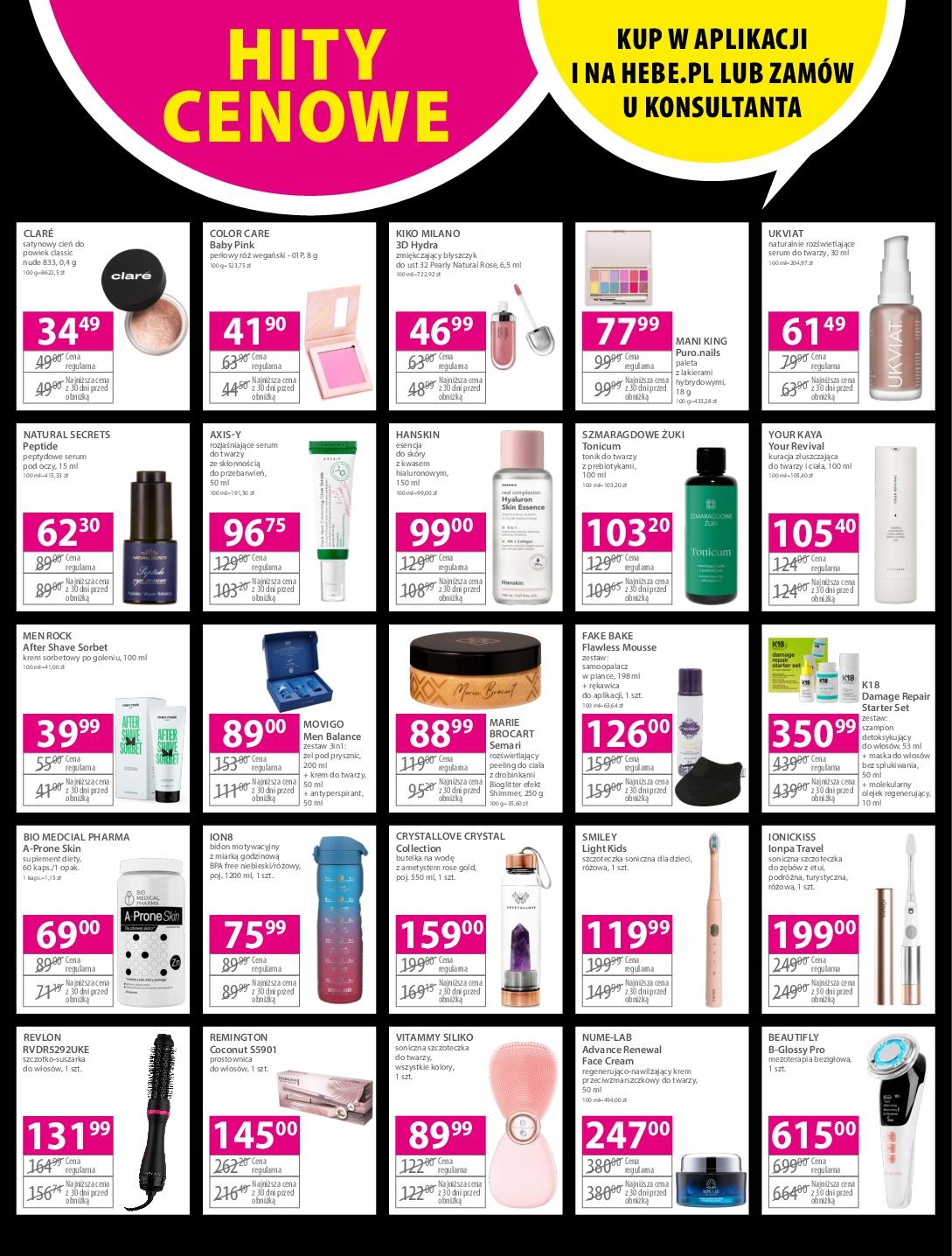 Gazetka promocyjna Hebe str. 4