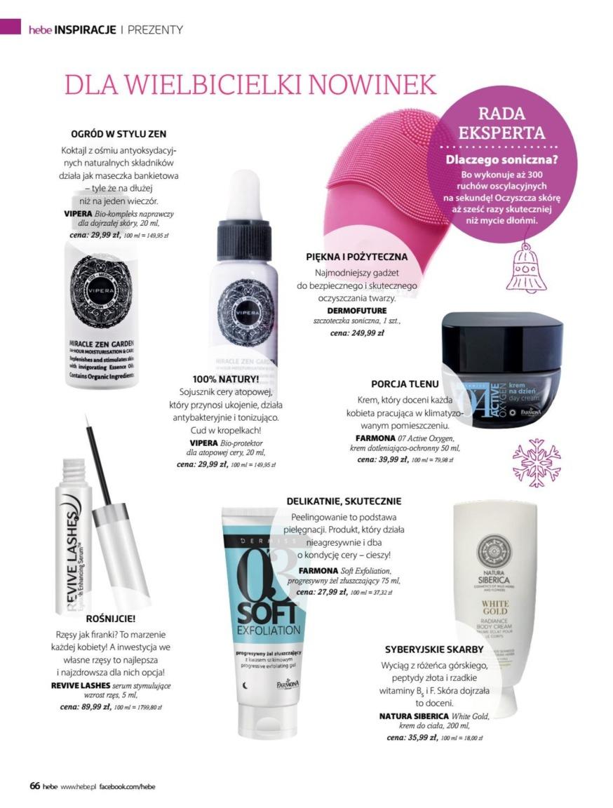 Gazetka promocyjna Hebe str. 66