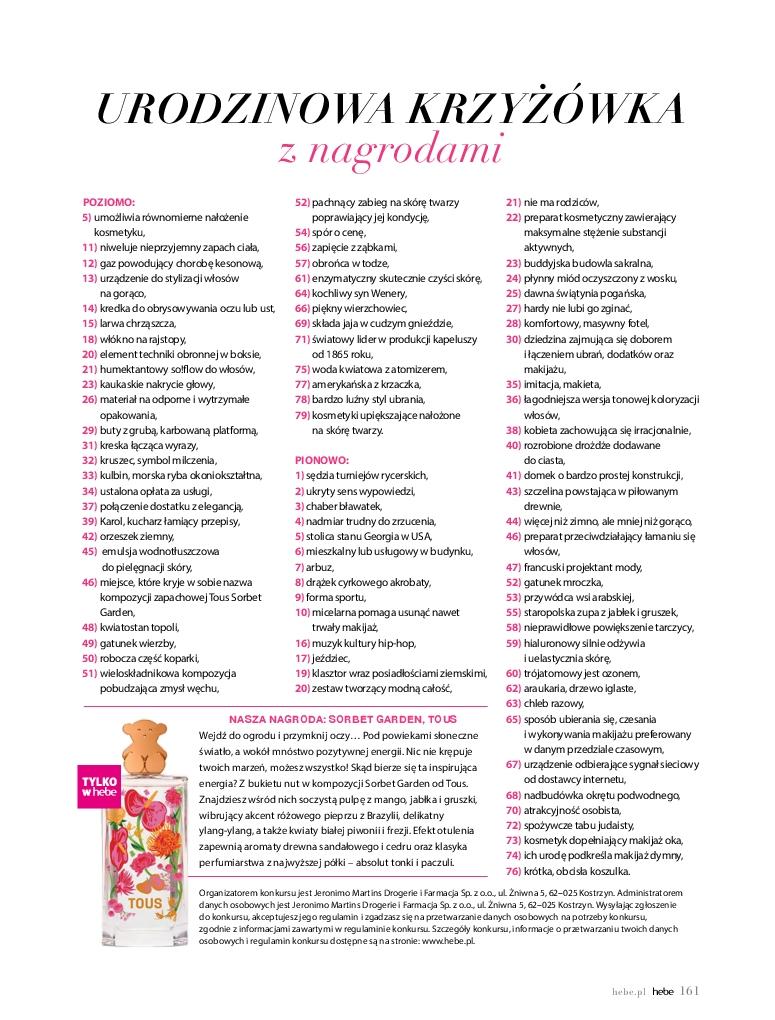Gazetka promocyjna Hebe str. 161