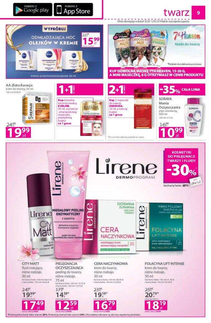 Gazetka promocyjna Hebe str. 9