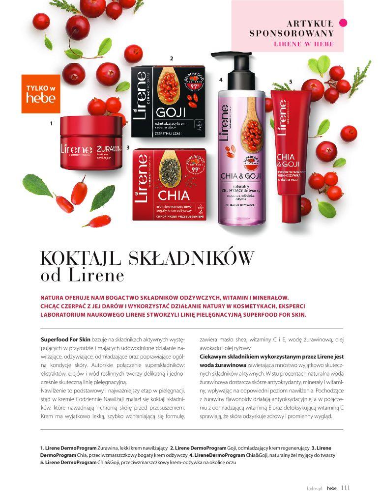 Gazetka promocyjna Hebe str. 111