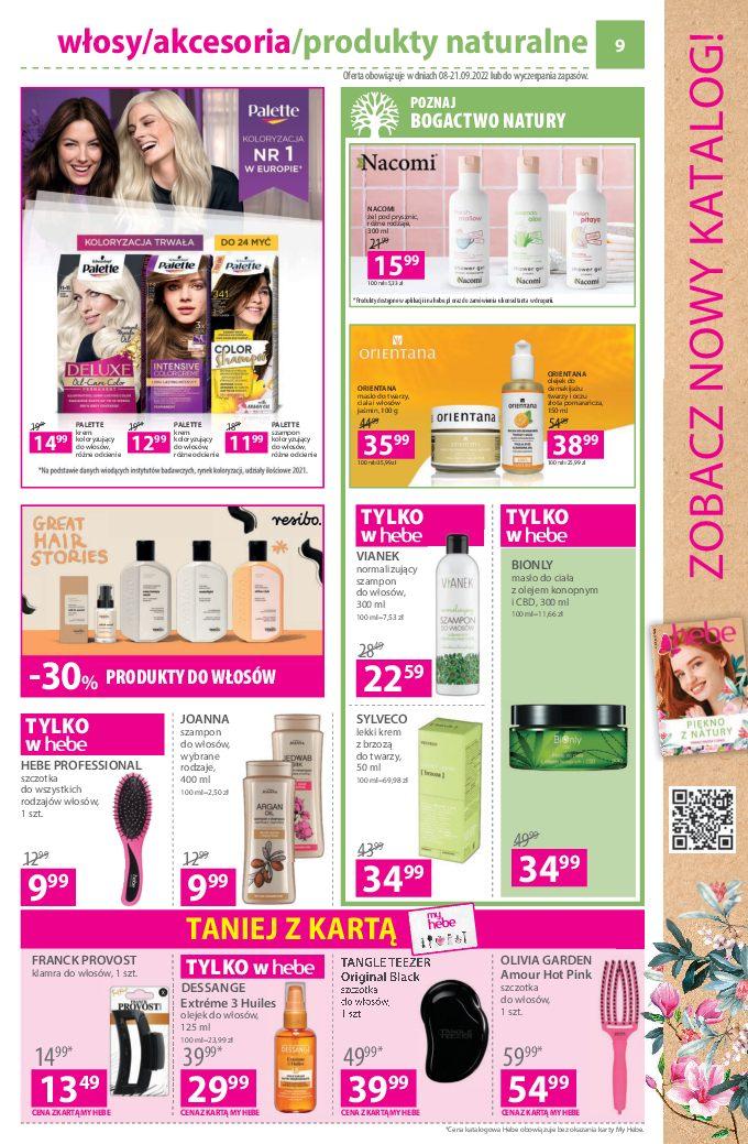 Gazetka promocyjna Hebe str. 9