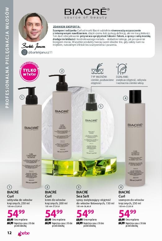 Gazetka promocyjna Hebe str. 12