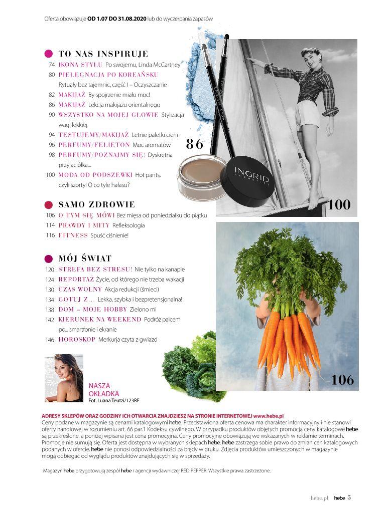 Gazetka promocyjna Hebe str. 5