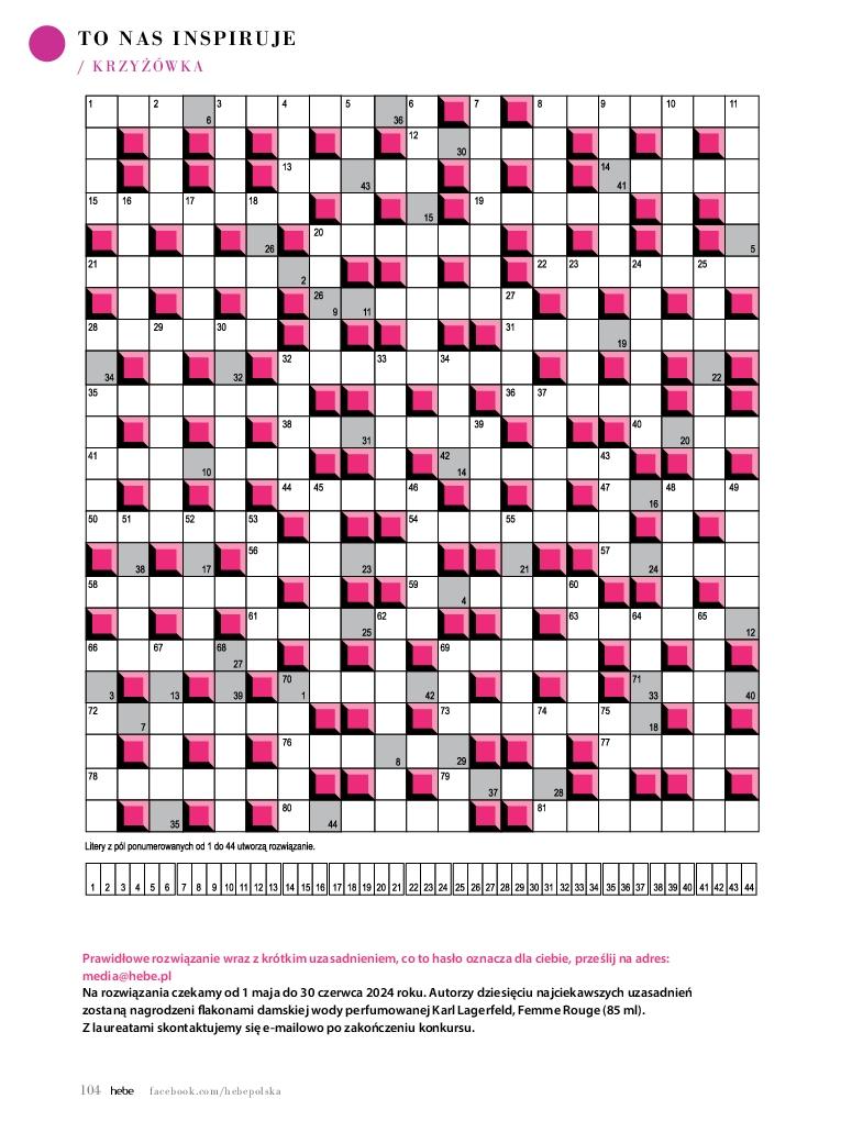 Gazetka promocyjna Hebe str. 104