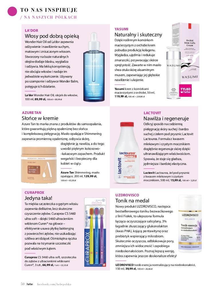 Gazetka promocyjna Hebe str. 50