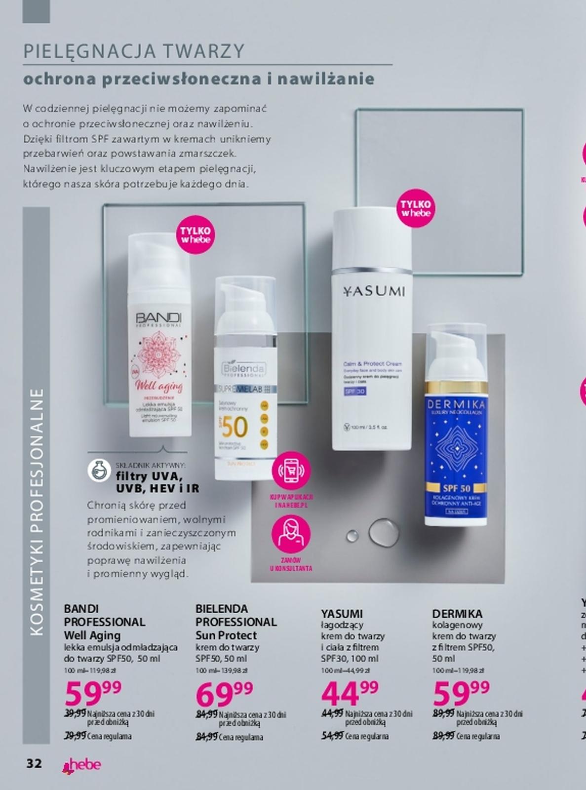 Gazetka promocyjna Hebe str. 32