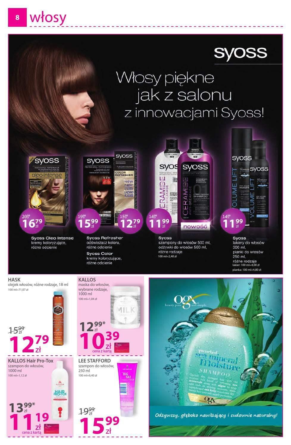 Gazetka promocyjna Hebe str. 8