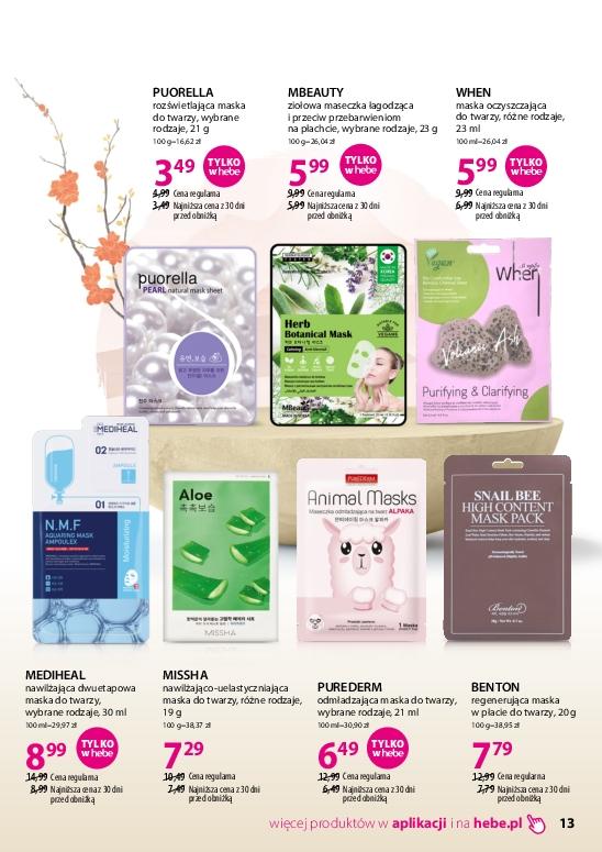 Gazetka promocyjna Hebe str. 13
