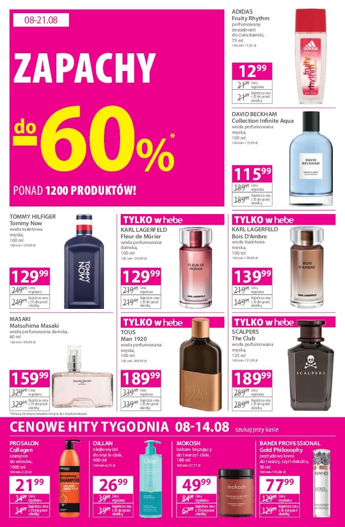 Gazetka promocyjna Hebe str. 2