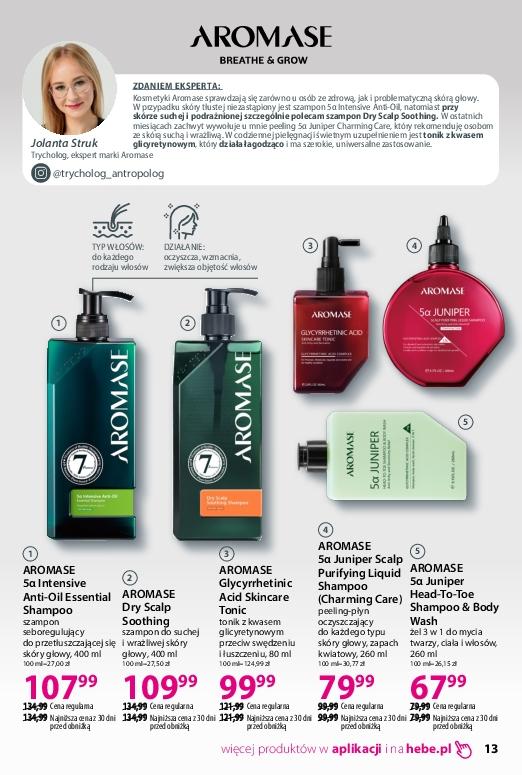 Gazetka promocyjna Hebe str. 13
