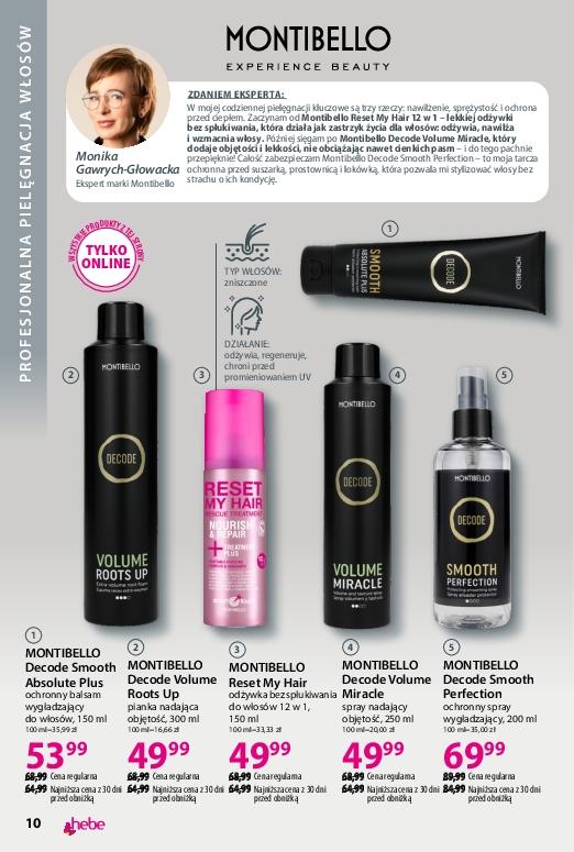 Gazetka promocyjna Hebe str. 10