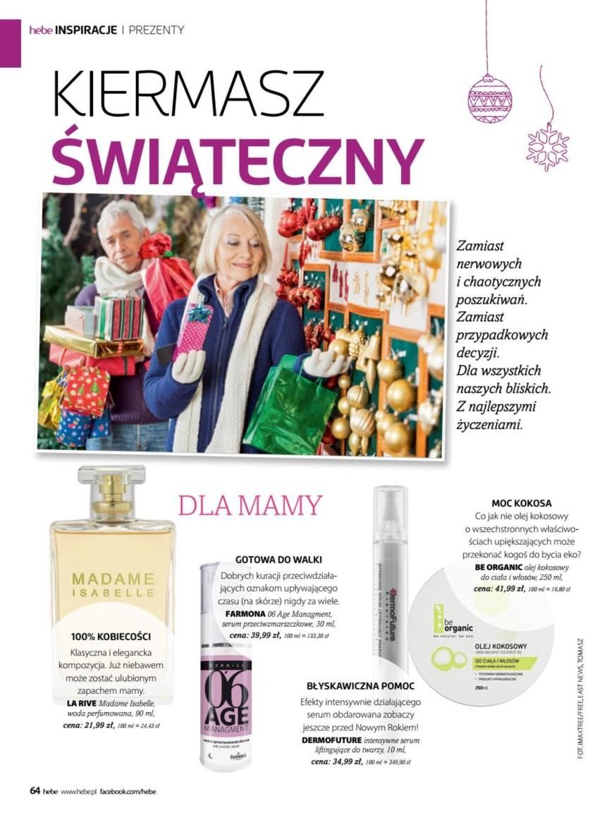Gazetka promocyjna Hebe str. 64