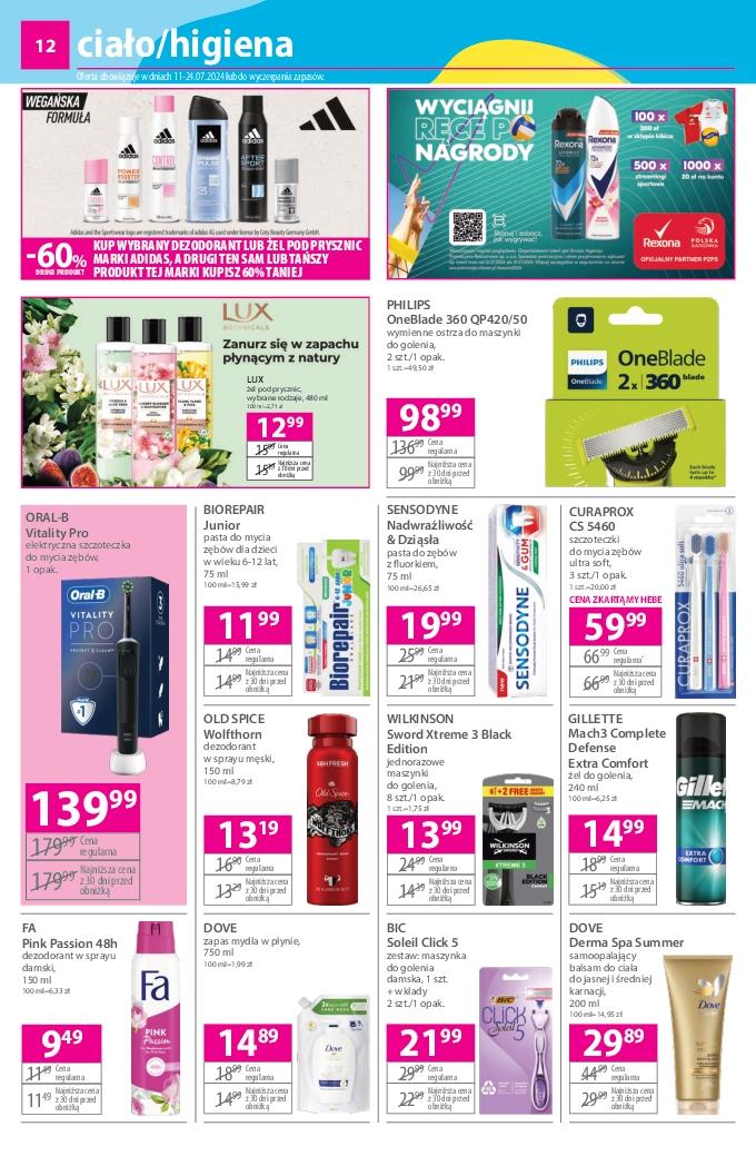Gazetka promocyjna Hebe str. 12