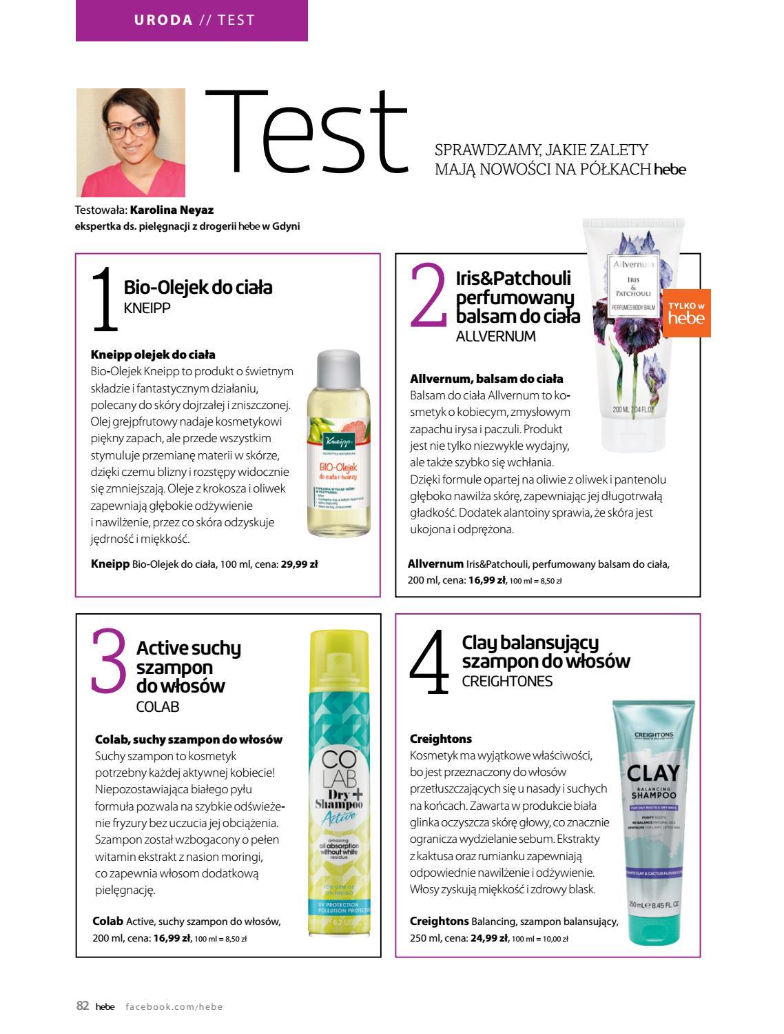 Gazetka promocyjna Hebe str. 82