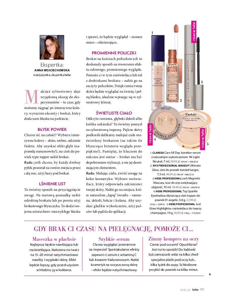 Gazetka promocyjna Hebe str. 99