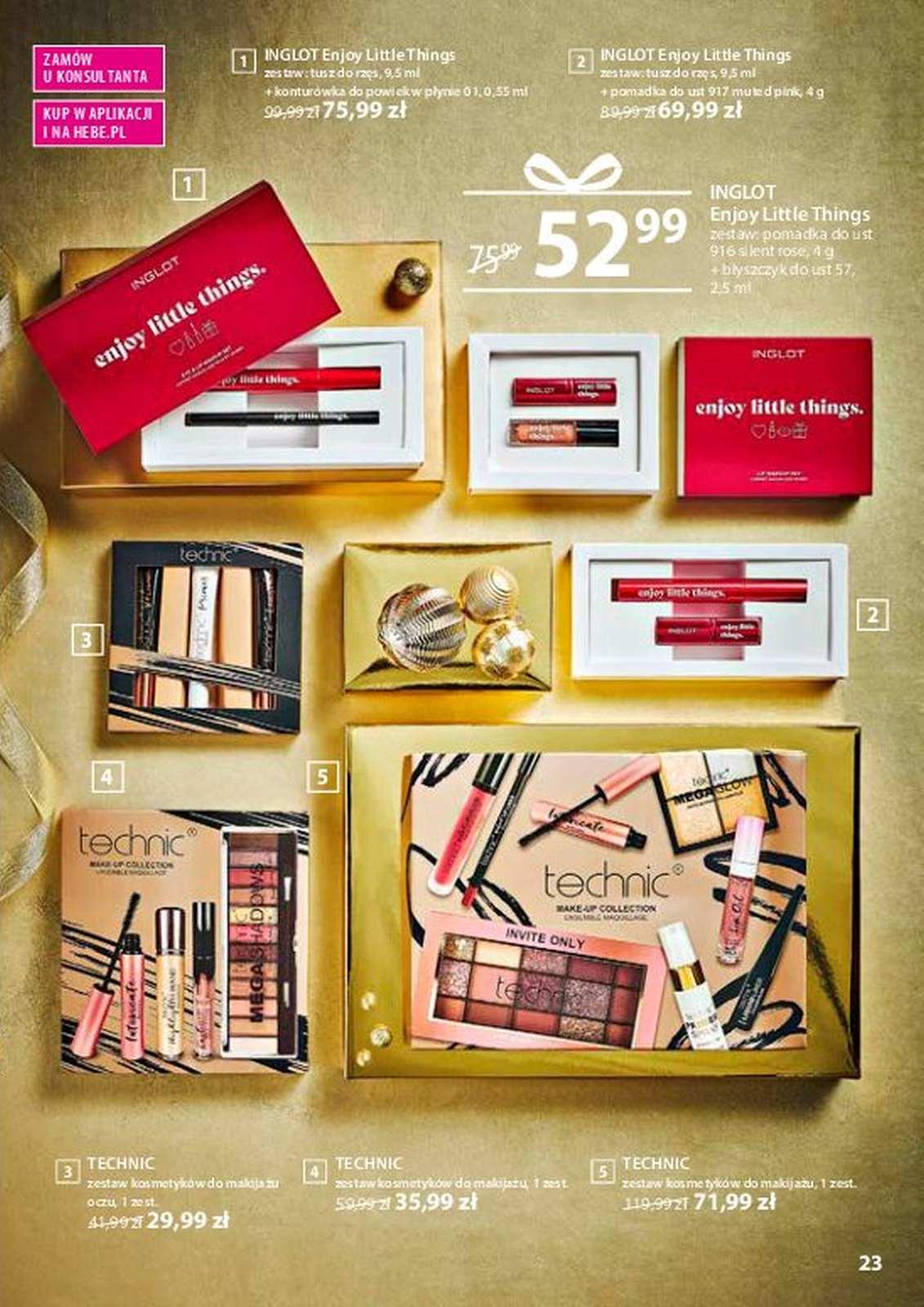 Gazetka promocyjna Hebe str. 23