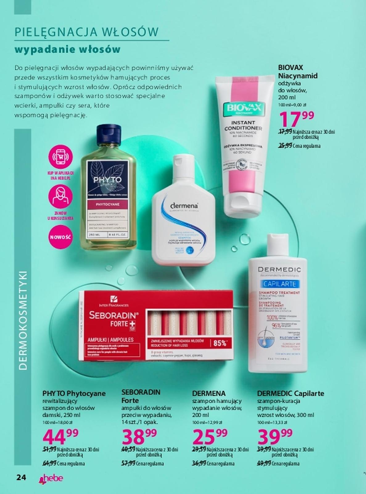 Gazetka promocyjna Hebe str. 24