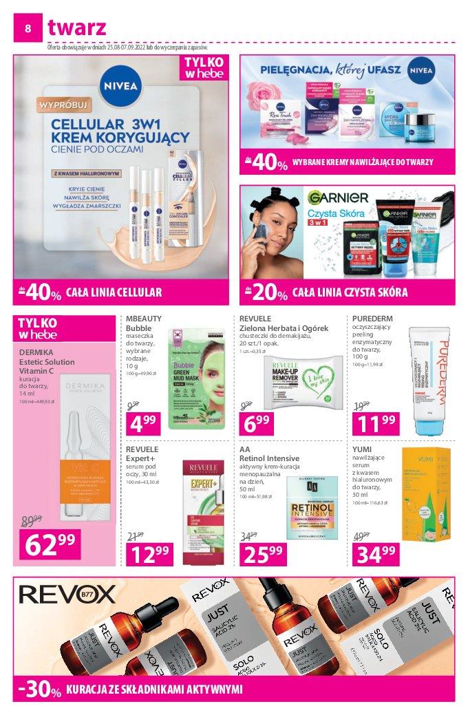 Gazetka promocyjna Hebe str. 8